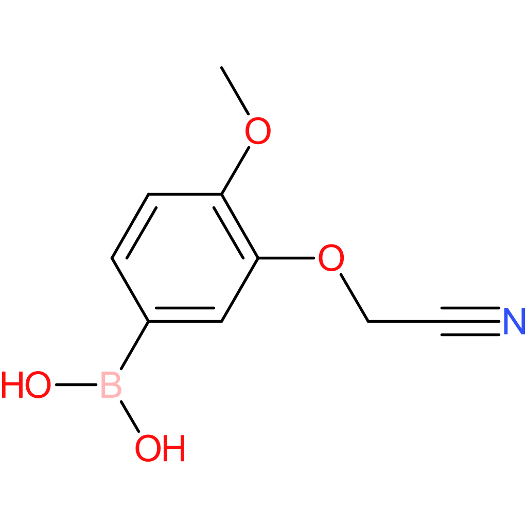 [3-(cyanomethoxy)-4-methoxyphenyl]boronic acid