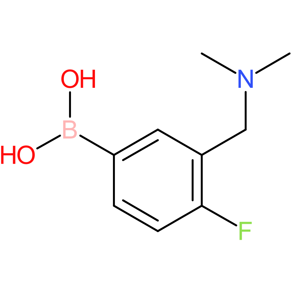 (3-((dimethylamino)methyl)-4-fluorophenyl)boronic acid