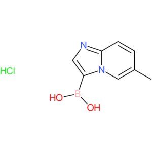 (6-methylimidazo[1,2-a]pyridin-3-yl)boronic acid hydrochloride