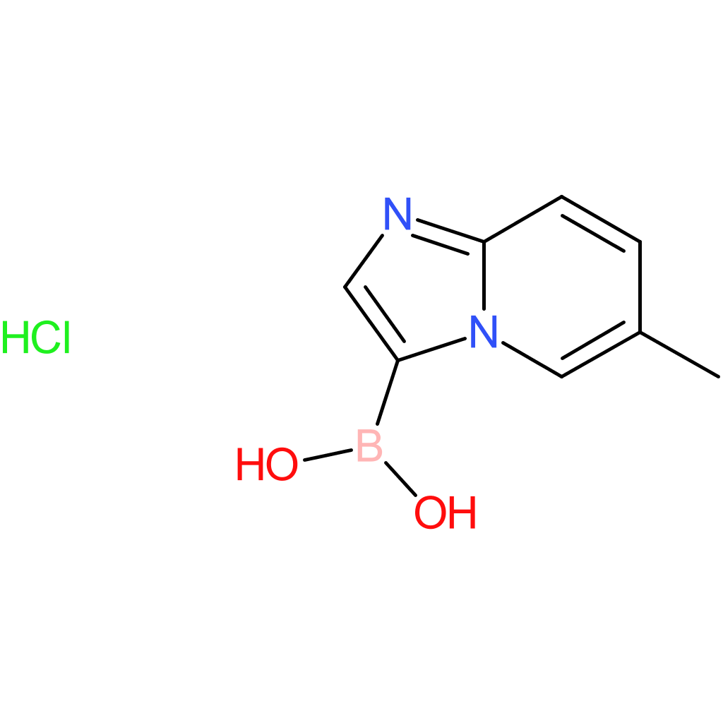 (6-methylimidazo[1,2-a]pyridin-3-yl)boronic acid hydrochloride