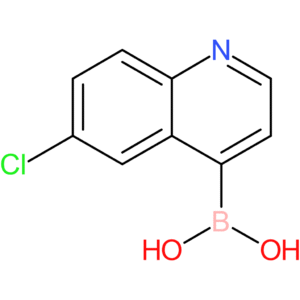 (6-chloroquinolin-4-yl)boronic acid