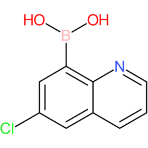 (6-chloroquinolin-8-yl)boronic acid