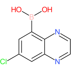 (7-chloroquinoxalin-5-yl)boronic acid