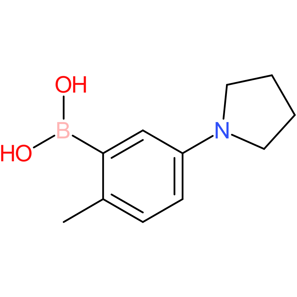 [2-methyl-5-(pyrrolidin-1-yl)phenyl]boronic acid