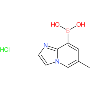 (6-methylimidazo[1,2-a]pyridin-8-yl)boronic acid hydrochloride