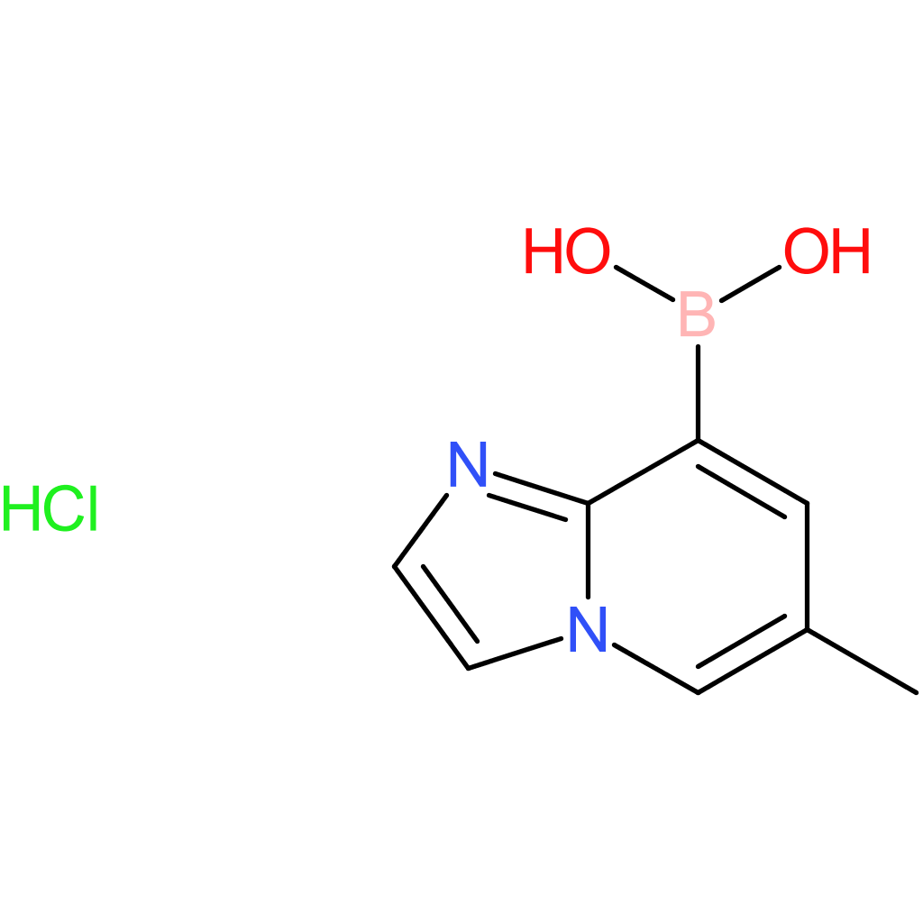 (6-methylimidazo[1,2-a]pyridin-8-yl)boronic acid hydrochloride