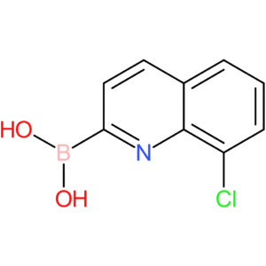 (8-chloroquinolin-2-yl)boronic acid