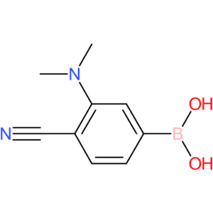 [4-cyano-3-(dimethylamino)phenyl]boronic acid