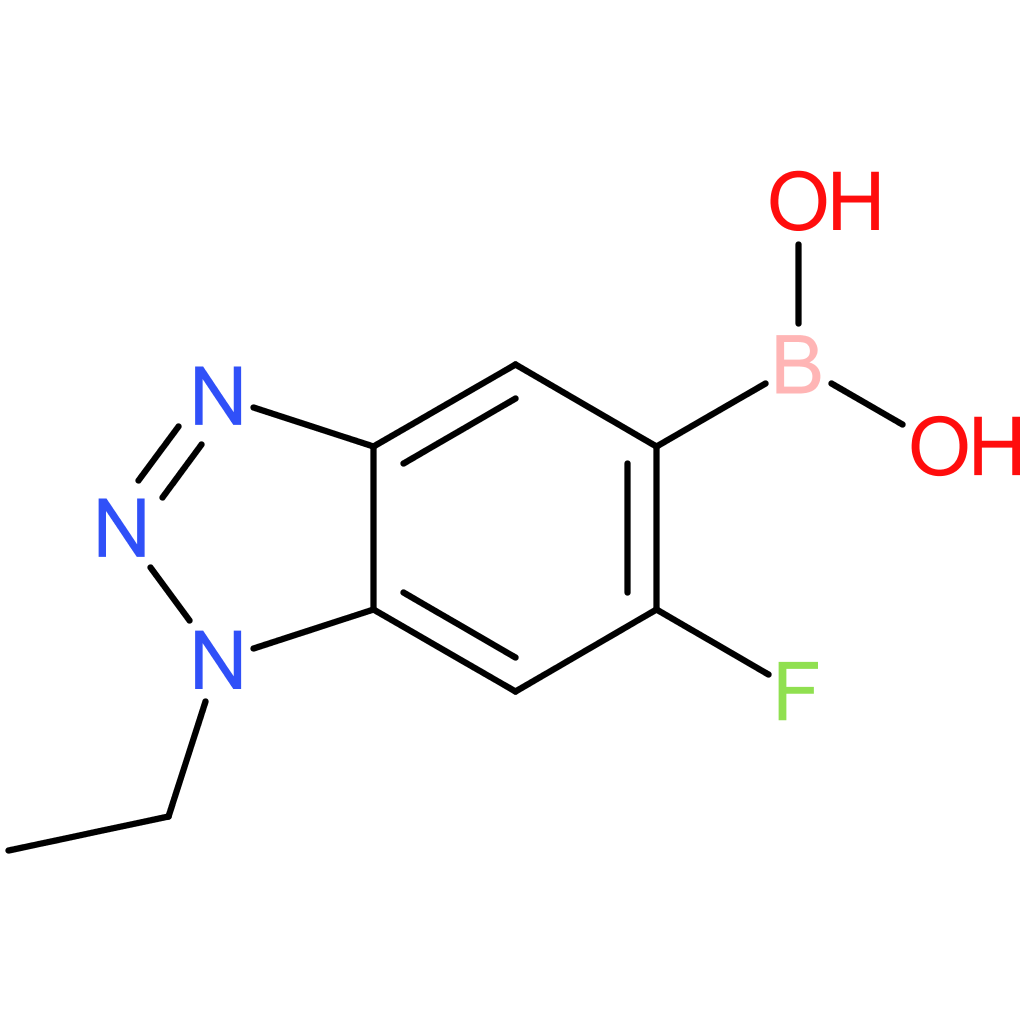 (1-ethyl-6-fluoro-1,2,3-benzotriazol-5-yl)boronic acid