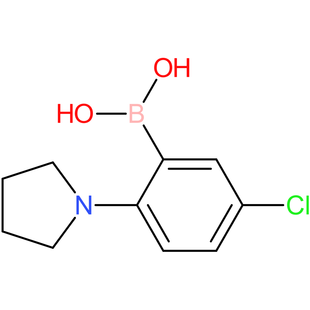 [5-chloro-2-(pyrrolidin-1-yl)phenyl]boronic acid