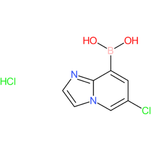 (6-chloroimidazo[1,2-a]pyridin-8-yl)boronic acid hydrochloride