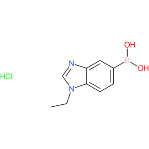 (1-ethyl-1,3-benzodiazol-5-yl)boronic acid hydrochloride