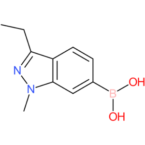 (3-ethyl-1-methylindazol-6-yl)boronic acid