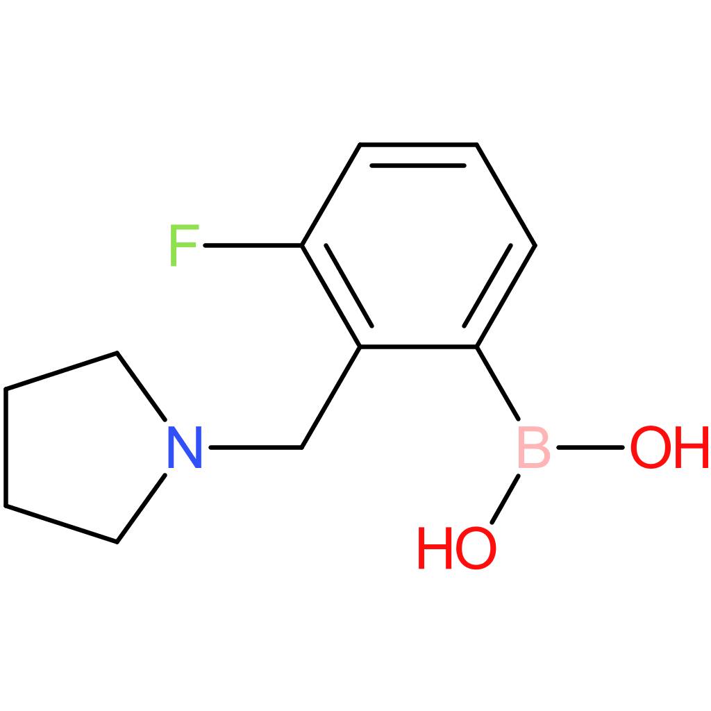 [3-fluoro-2-(pyrrolidin-1-ylmethyl)phenyl]boronic acid