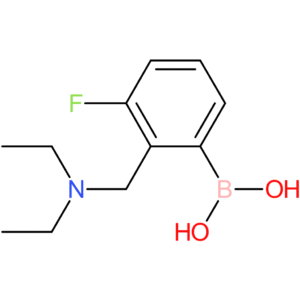 (2-[(diethylamino)methyl]-3-fluorophenyl)boronic acid