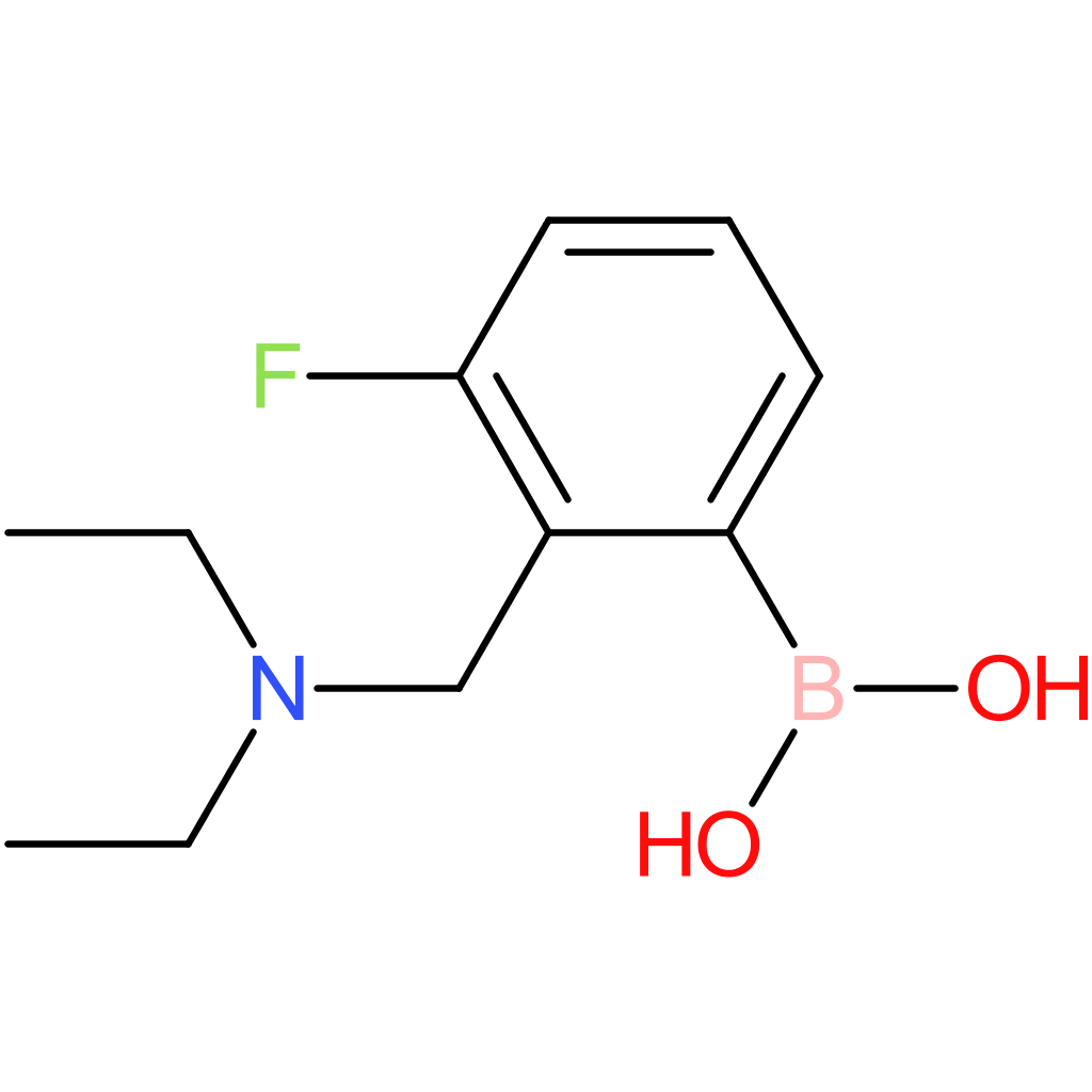 (2-[(diethylamino)methyl]-3-fluorophenyl)boronic acid