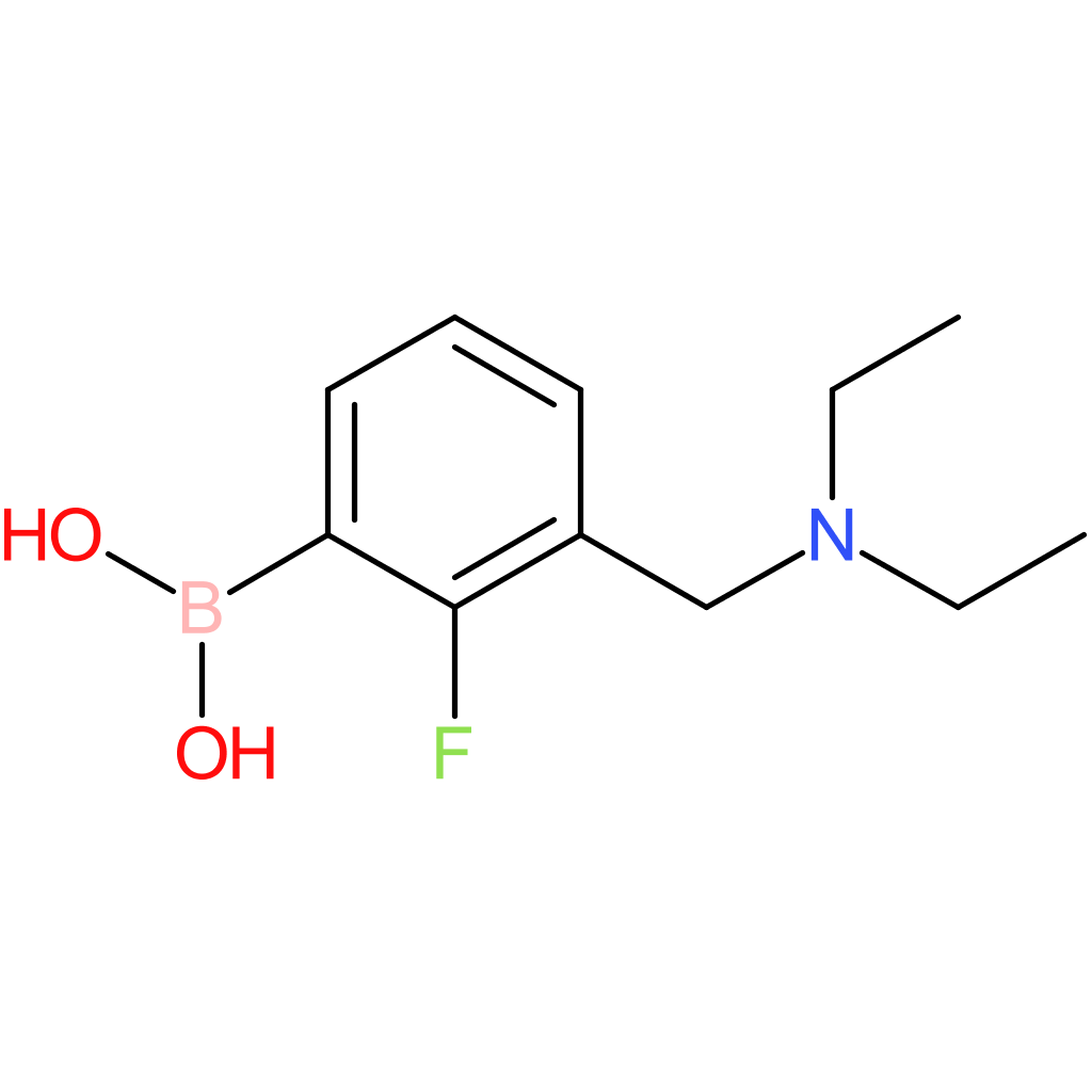 (3-[(diethylamino)methyl]-2-fluorophenyl)boronic acid