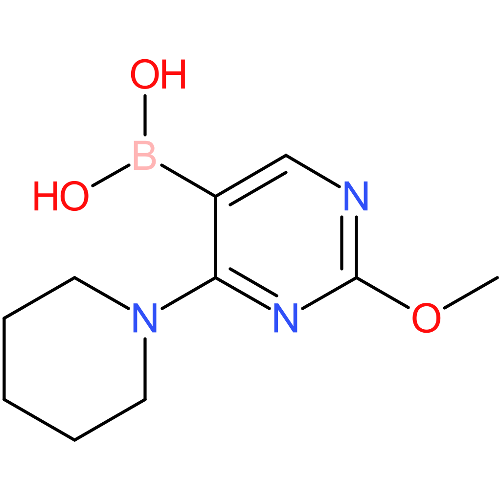 [2-methoxy-4-(piperidin-1-yl)pyrimidin-5-yl]boronic acid