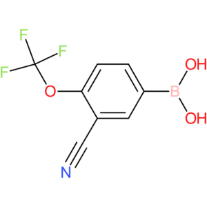 [3-cyano-4-(trifluoromethoxy)phenyl]boronic acid