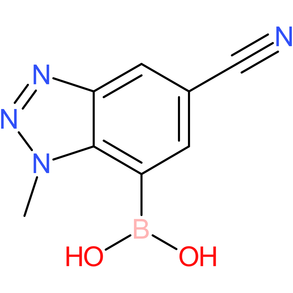(6-cyano-3-methyl-1,2,3-benzotriazol-4-yl)boronic acid