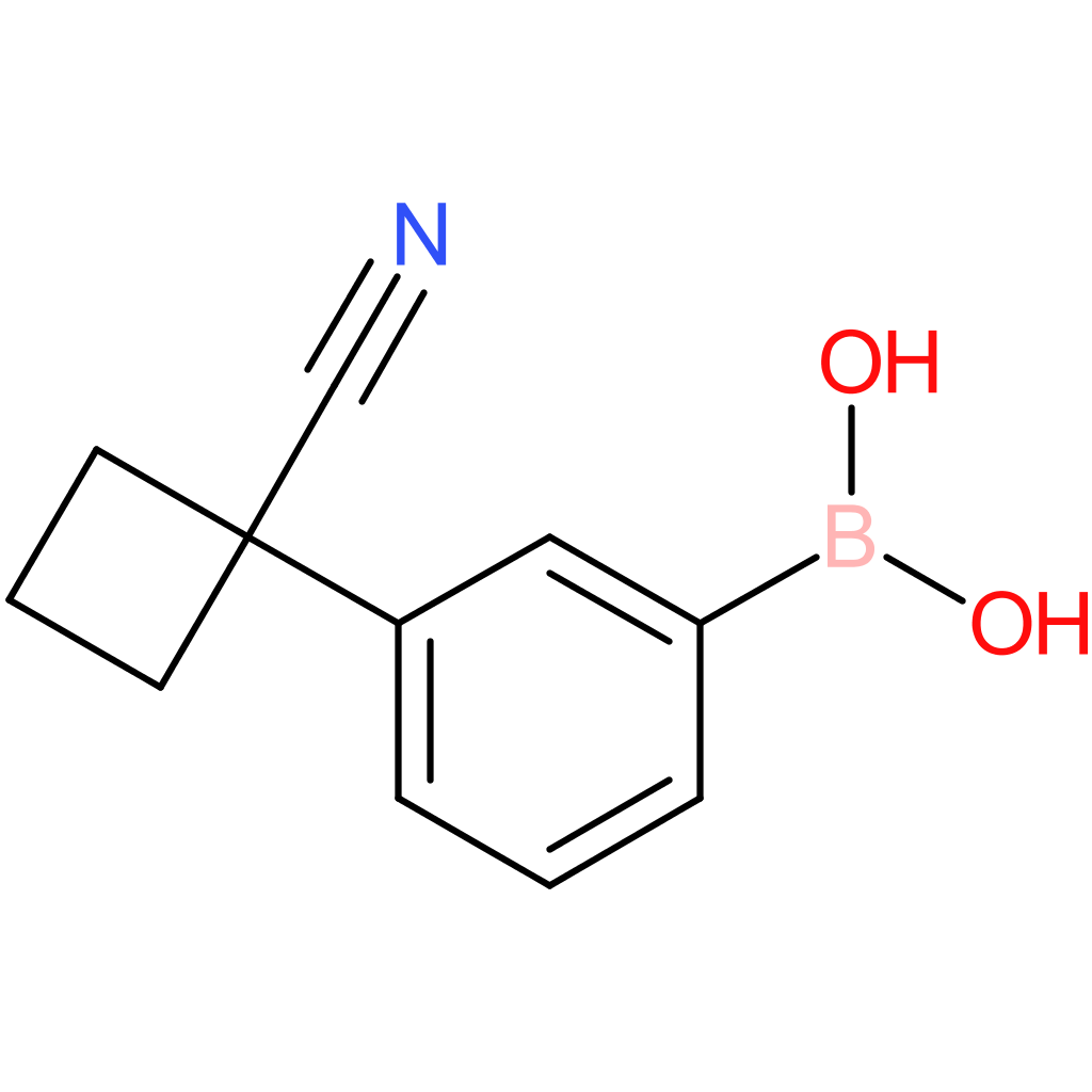 [3-(1-cyanocyclobutyl)phenyl]boronic acid
