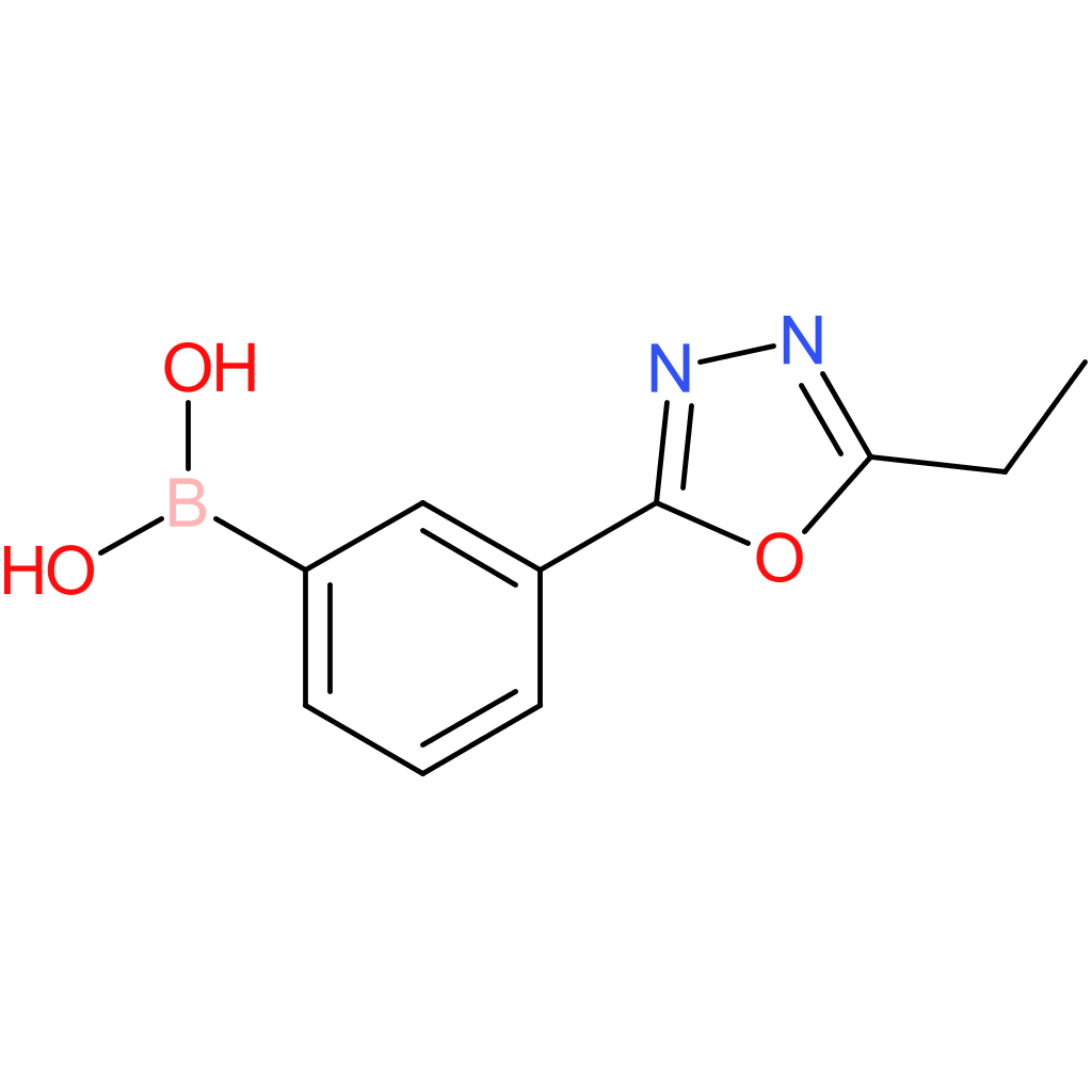 [3-(5-ethyl-1,3,4-oxadiazol-2-yl)phenyl]boronic acid