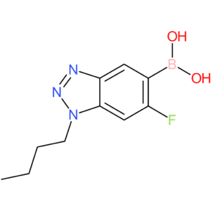 (1-butyl-6-fluoro-1,2,3-benzotriazol-5-yl)boronic acid