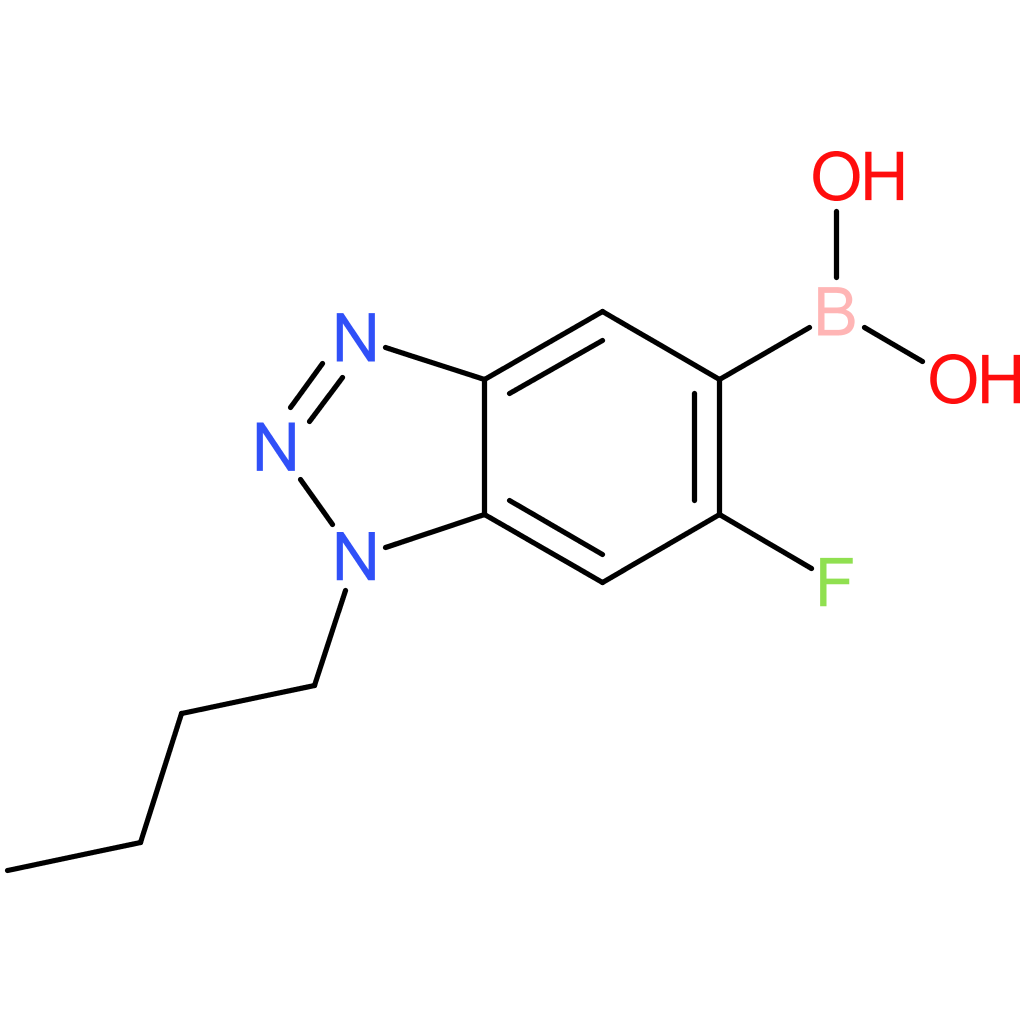 (1-butyl-6-fluoro-1,2,3-benzotriazol-5-yl)boronic acid