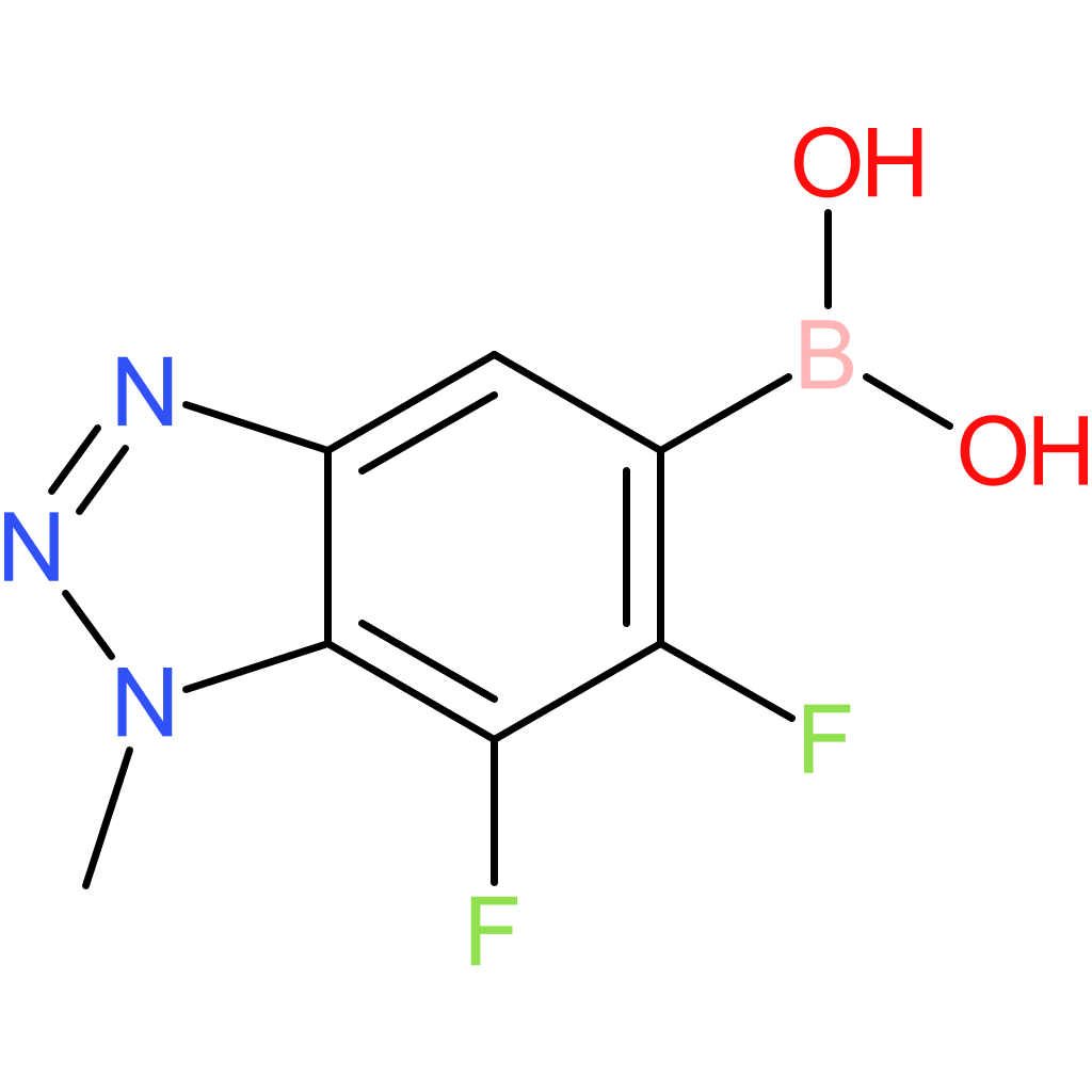 (6,7-difluoro-1-methyl-1,2,3-benzotriazol-5-yl)boronic acid