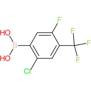 [2-chloro-5-fluoro-4-(trifluoromethyl)phenyl]boronic acid