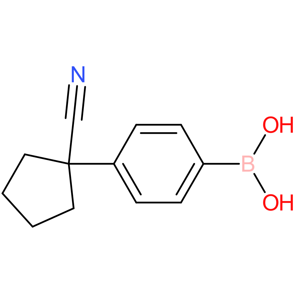 [4-(1-cyanocyclopentyl)phenyl]boronic acid