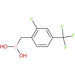([2-fluoro-4-(trifluoromethyl)phenyl]methyl)boronic acid