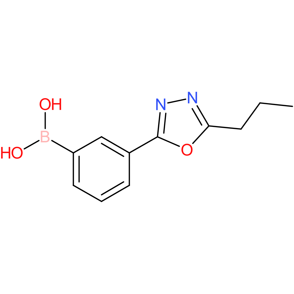 [3-(5-propyl-1,3,4-oxadiazol-2-yl)phenyl]boronic acid