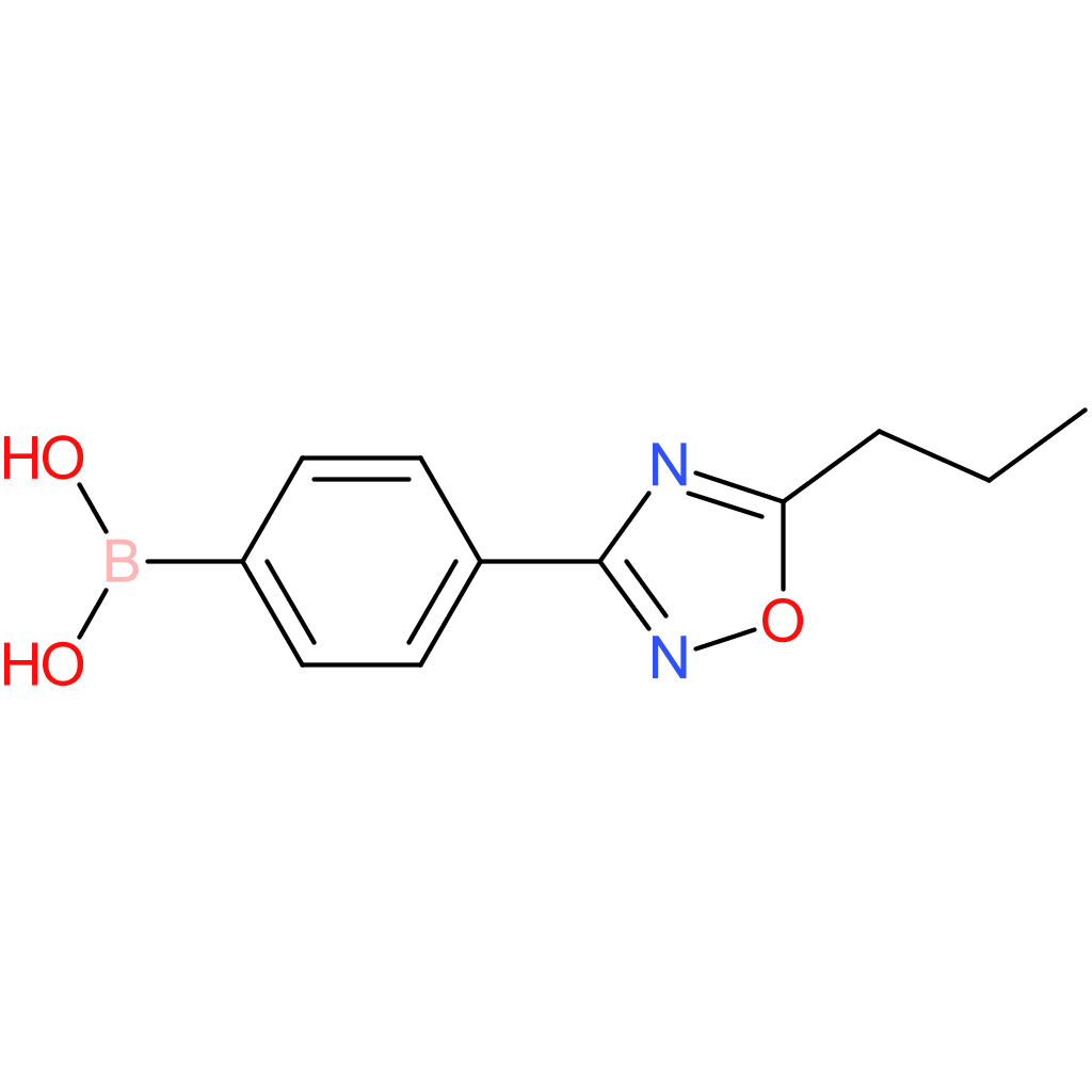 [4-(5-propyl-1,2,4-oxadiazol-3-yl)phenyl]boronic acid