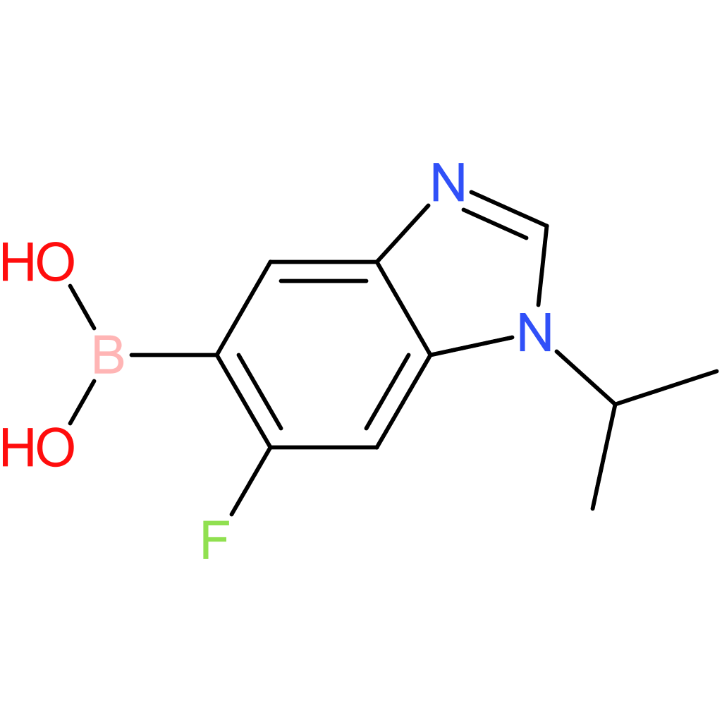 (6-fluoro-1-isopropyl-1,3-benzodiazol-5-yl)boronic acid