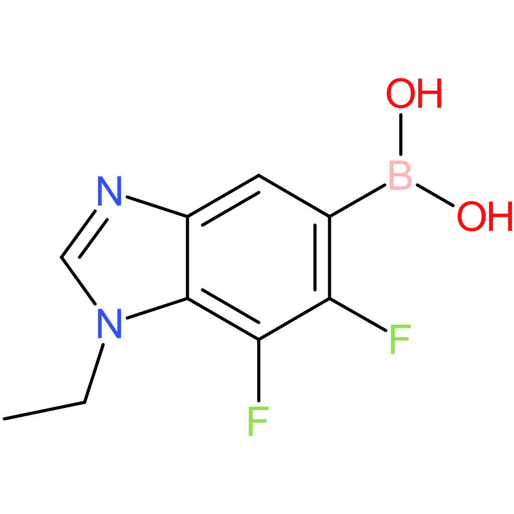 (1-ethyl-6,7-difluoro-1,3-benzodiazol-5-yl)boronic acid