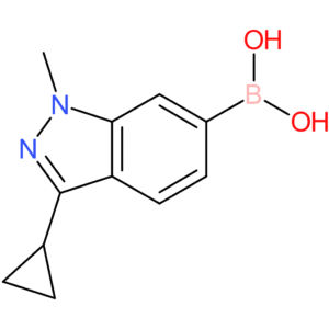 (3-cyclopropyl-1-methylindazol-6-yl)boronic acid