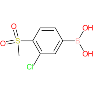 (3-chloro-4-methanesulfonylphenyl)boronic acid