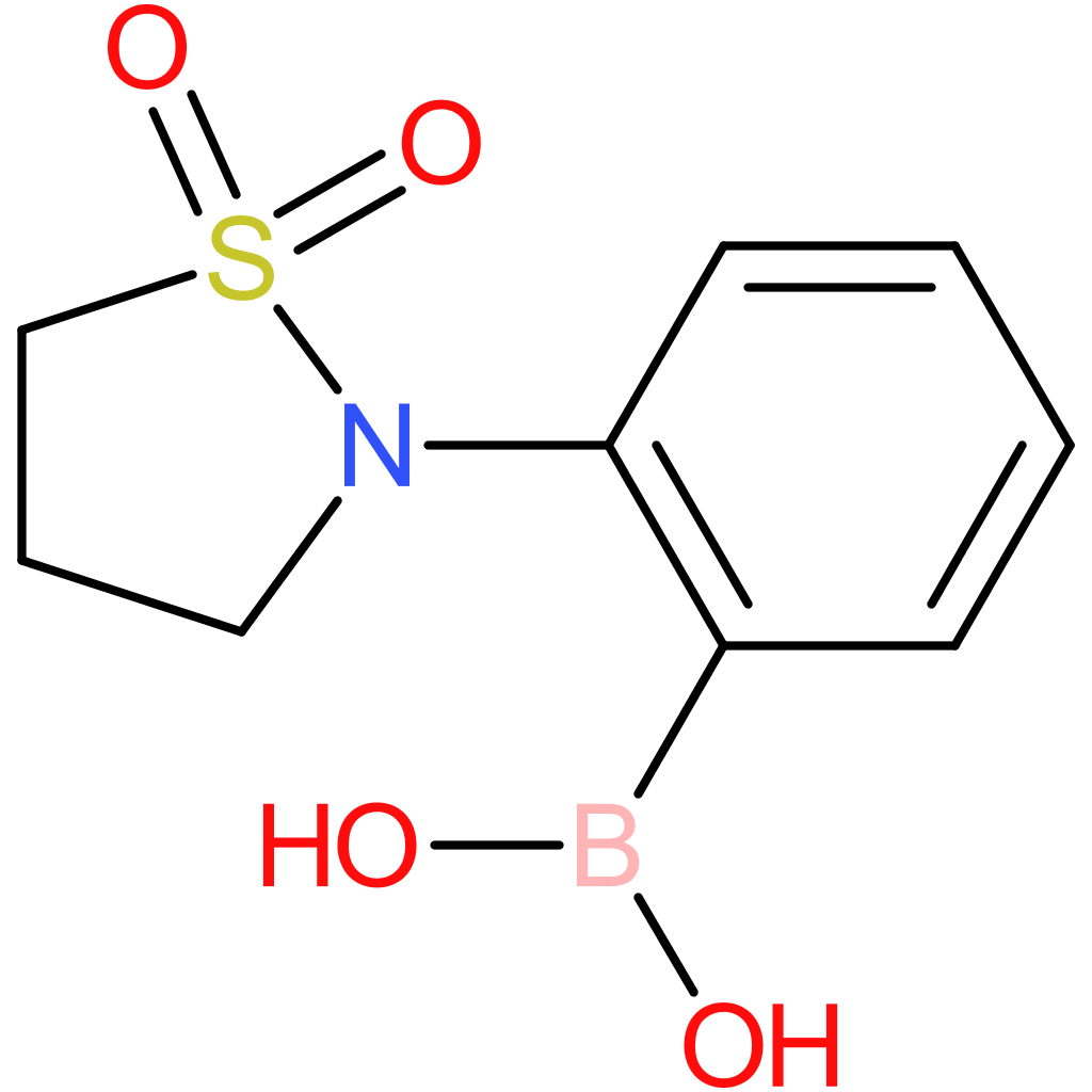2-(1,1-dioxo-1,2-thiazolidin-2-yl)phenylboronic acid