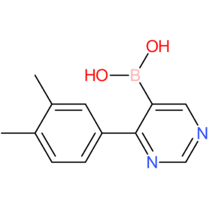 [4-(3,4-dimethylphenyl)pyrimidin-5-yl]boronic acid
