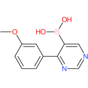 [4-(3-methoxyphenyl)pyrimidin-5-yl]boronic acid
