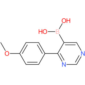 [4-(4-methoxyphenyl)pyrimidin-5-yl]boronic acid