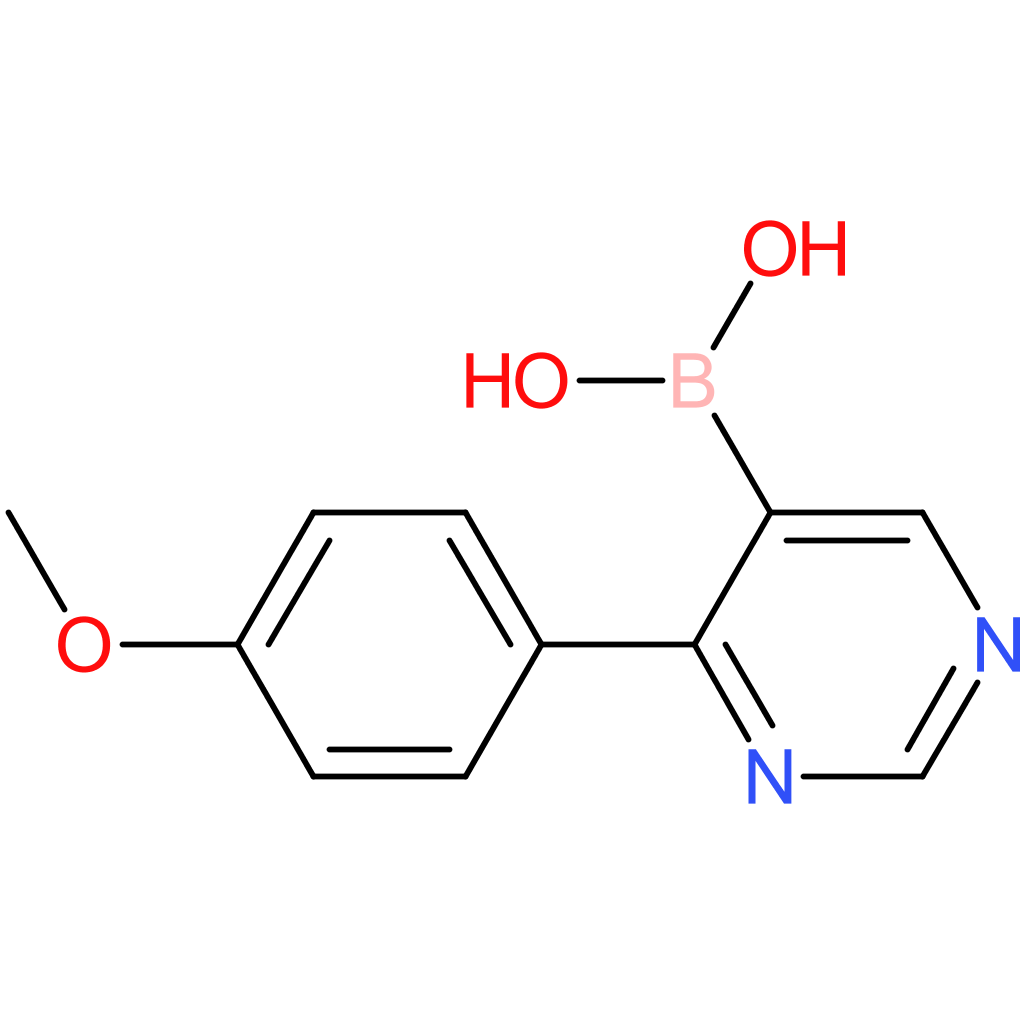 [4-(4-methoxyphenyl)pyrimidin-5-yl]boronic acid