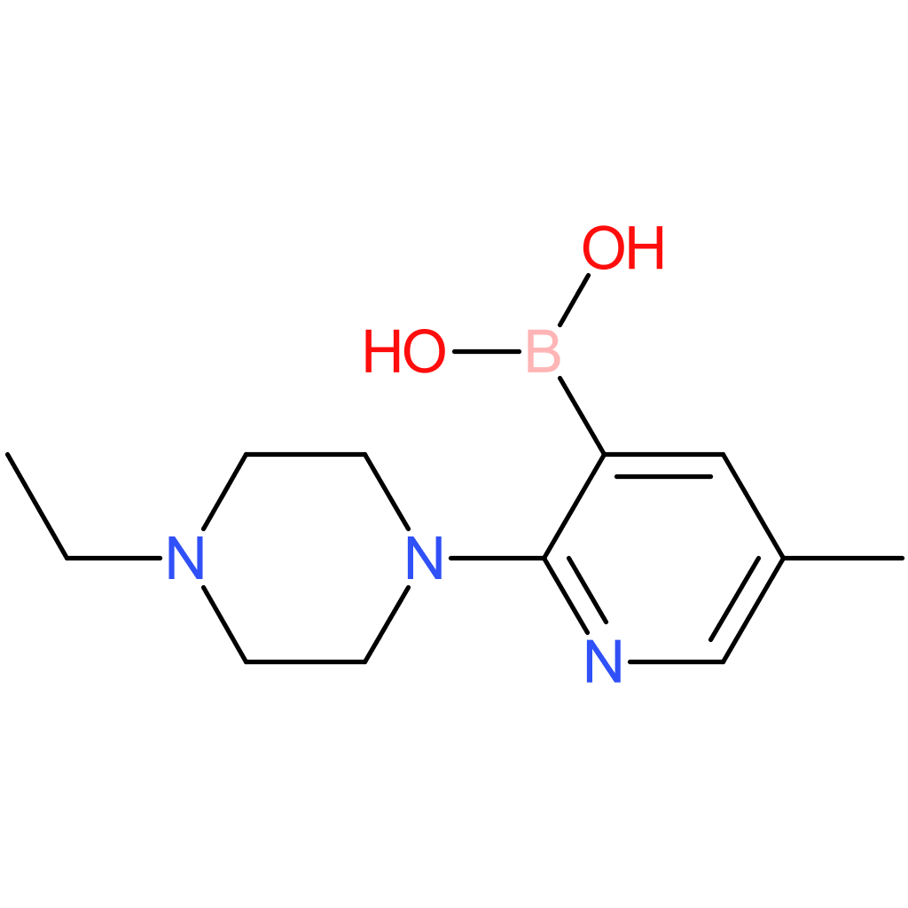 [2-(4-ethylpiperazin-1-yl)-5-methylpyridin-3-yl]boronic acid