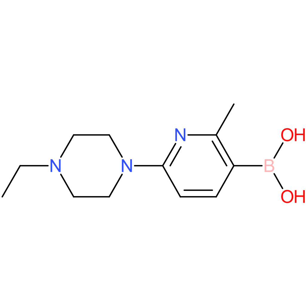 [6-(4-ethylpiperazin-1-yl)-2-methylpyridin-3-yl]boronic acid