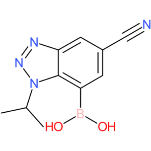 (6-cyano-3-isopropyl-1,2,3-benzotriazol-4-yl)boronic acid