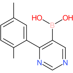 [4-(2,5-dimethylphenyl)pyrimidin-5-yl]boronic acid