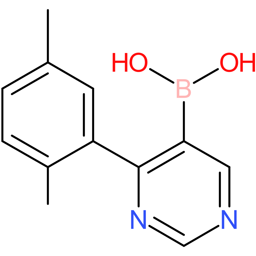 [4-(2,5-dimethylphenyl)pyrimidin-5-yl]boronic acid