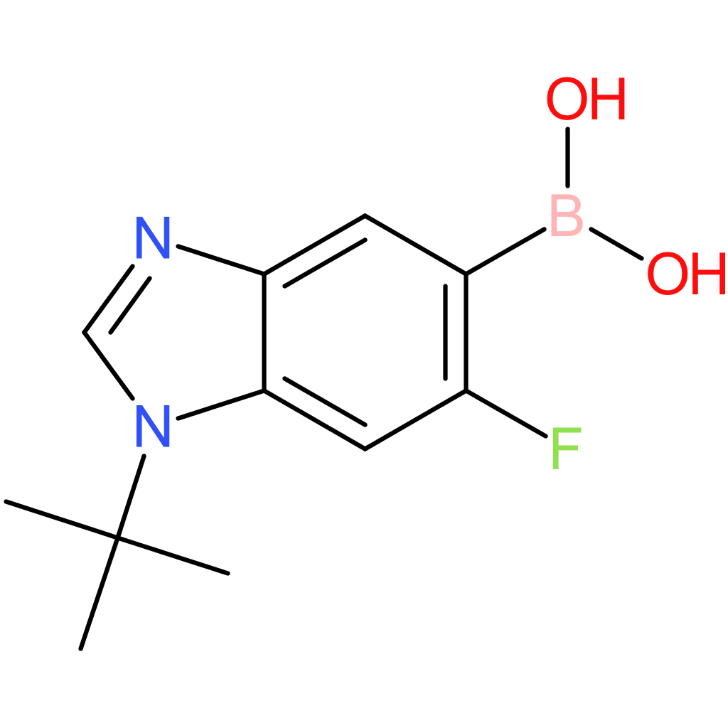 (1-tert-butyl-6-fluoro-1,3-benzodiazol-5-yl)boronic acid