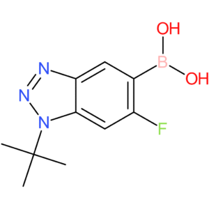 (1-tert-butyl-6-fluoro-1,2,3-benzotriazol-5-yl)boronic acid